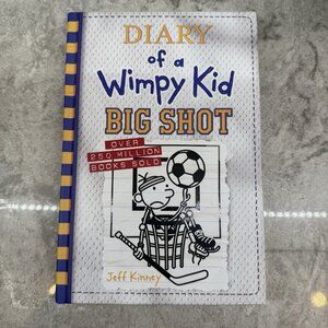 Diary of a Wimpy Kid Big Shot hardcover. Like New!